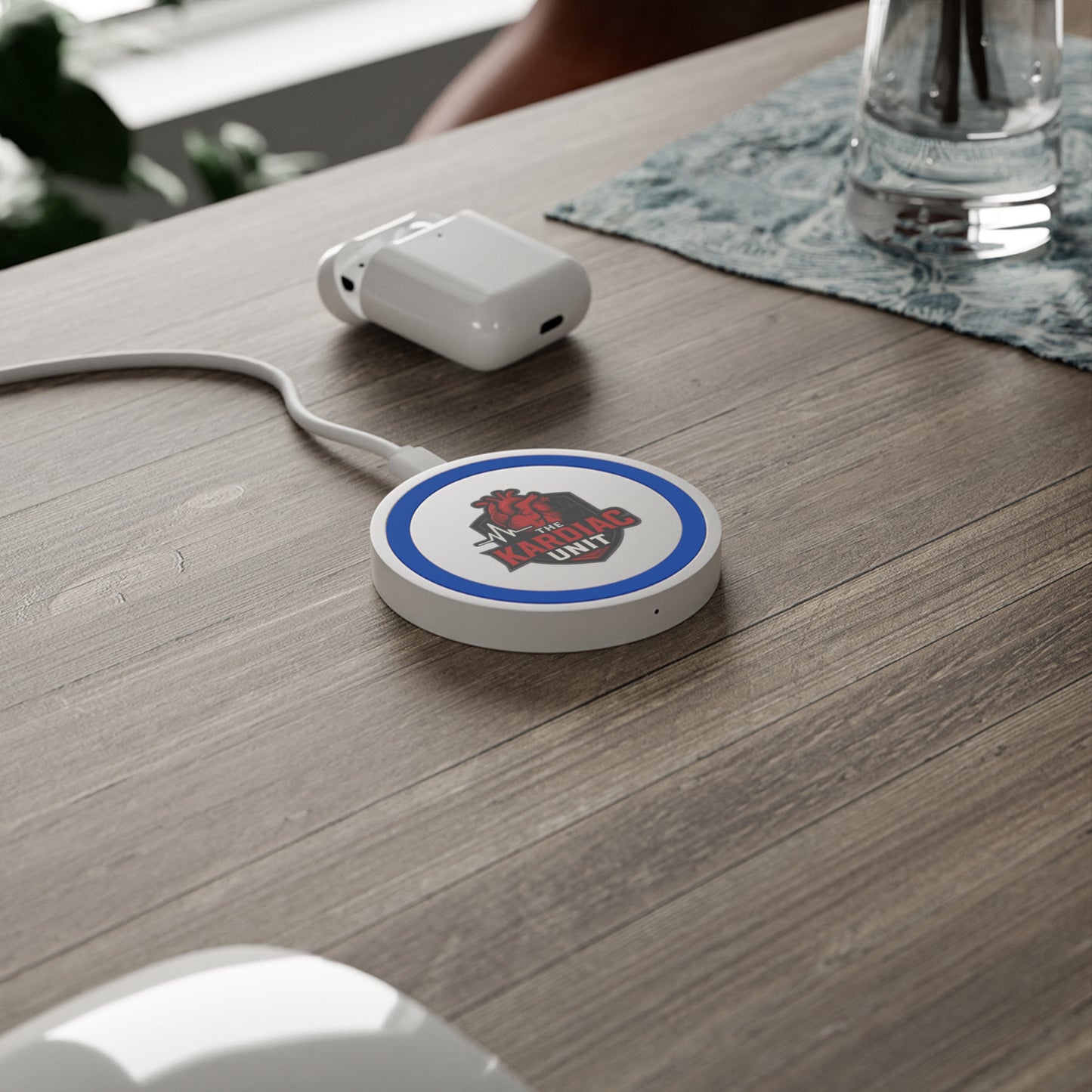 Kardiac Unit Wireless Charging Pad - Premium Fast Charger for Content Creators & Streamers
