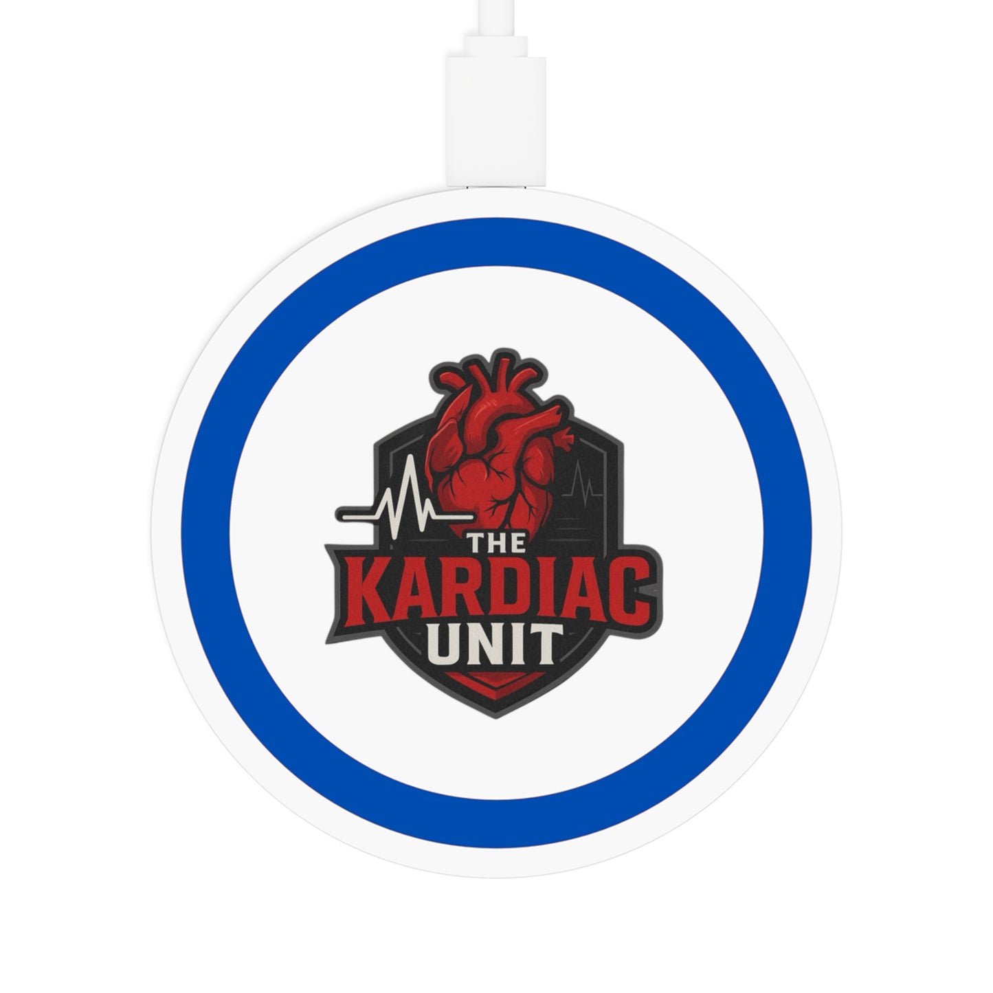 Kardiac Unit Wireless Charging Pad - Premium Fast Charger for Content Creators & Streamers
