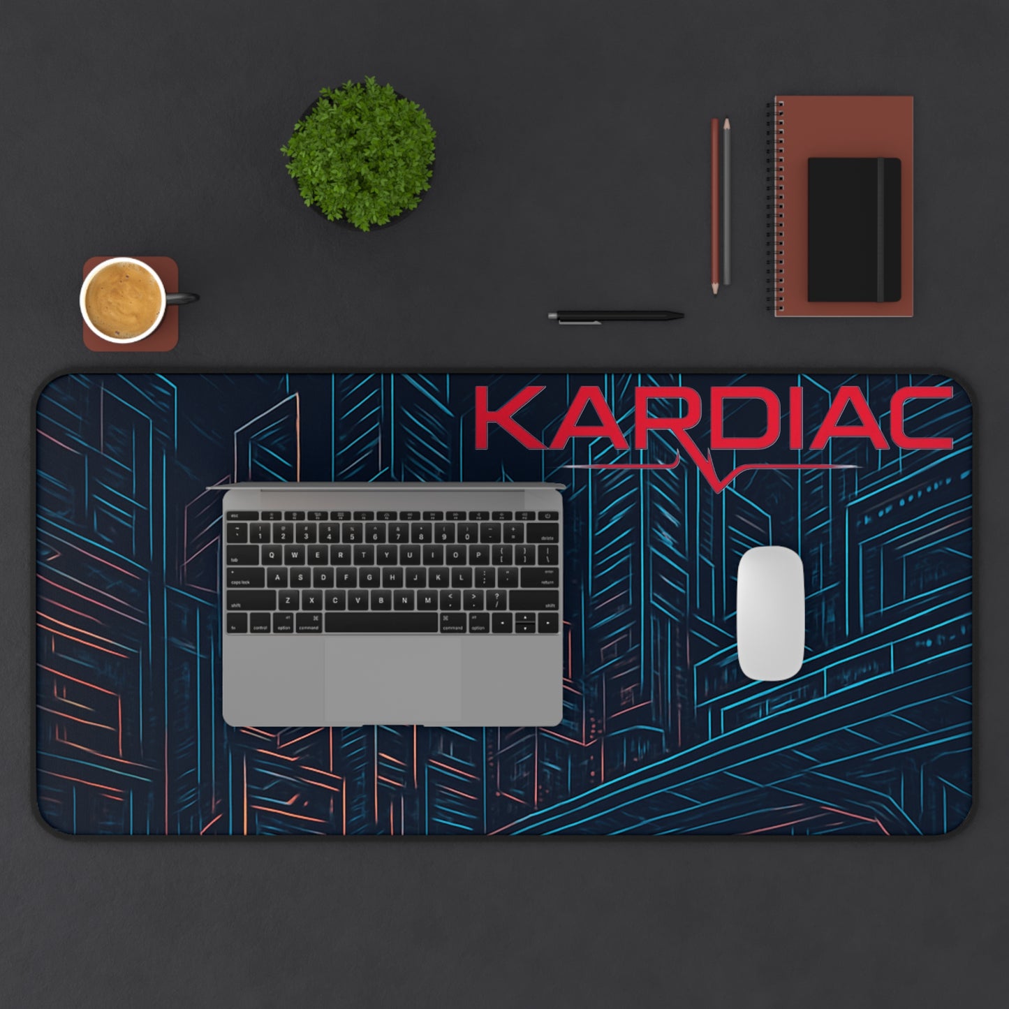 Kardiac Unit Creator Desk Mat - Premium Workspace Essential for Content Creators