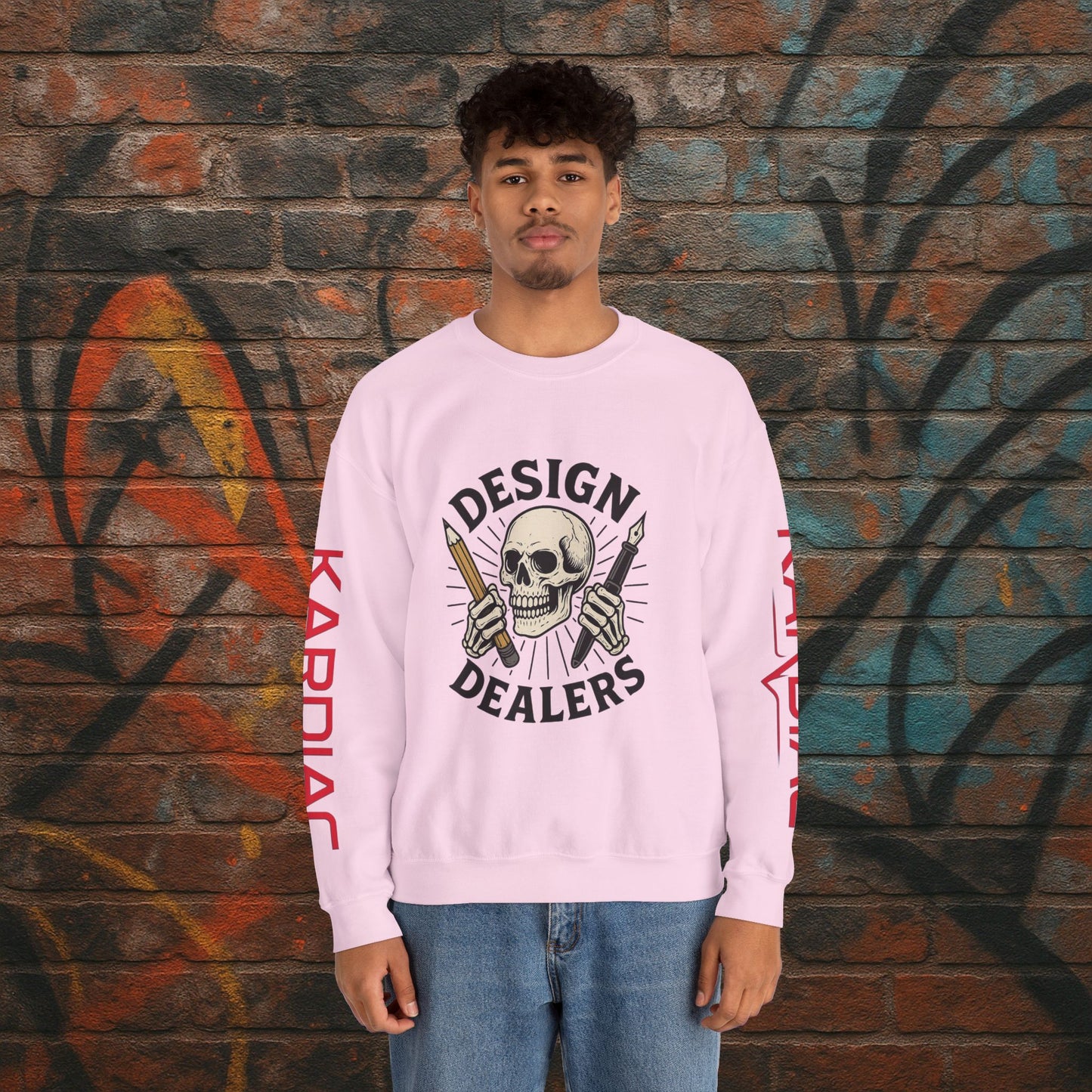 Kardiac Unit Creative Skull Sweatshirt - Premium Gaming & Streaming Apparel