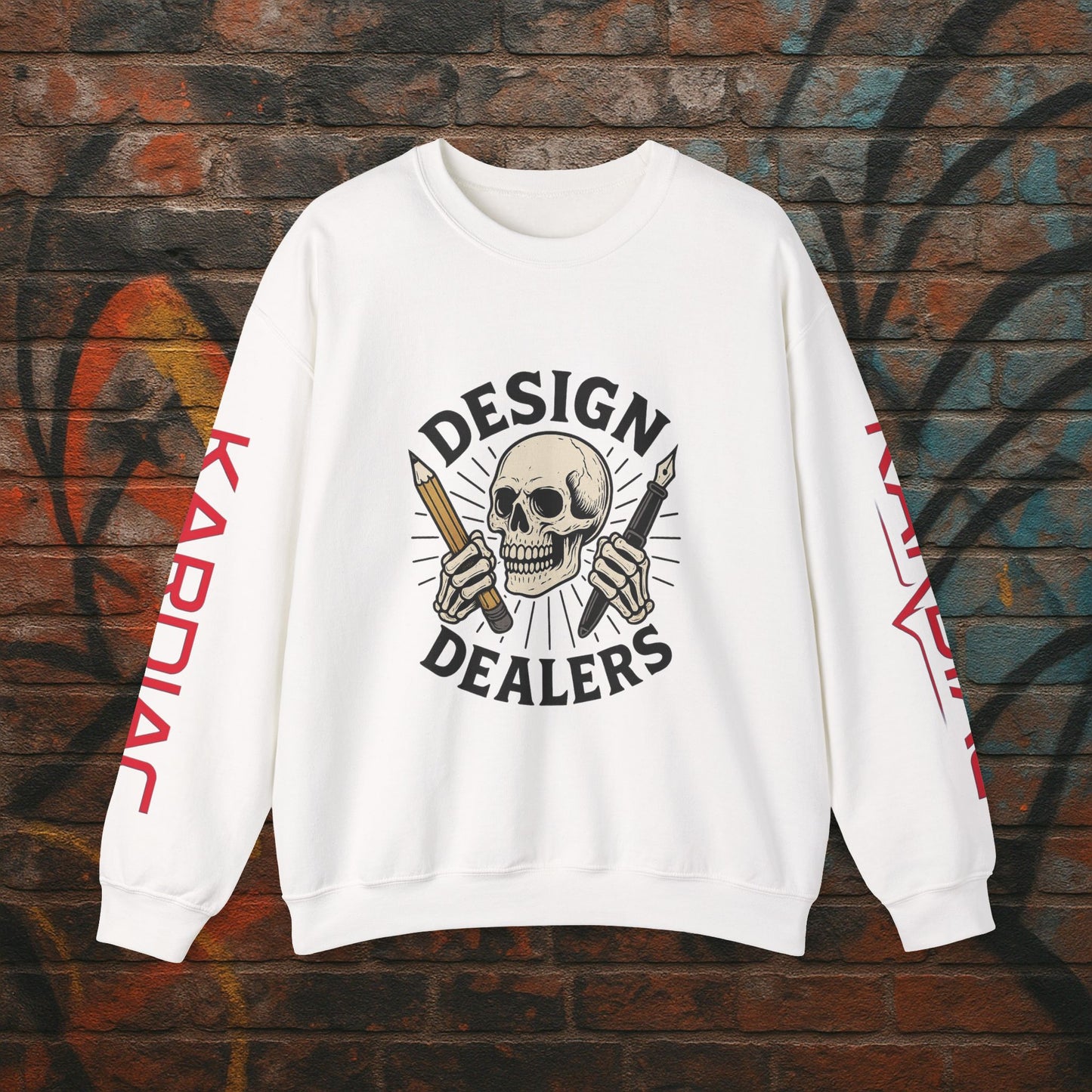 Kardiac Unit Creative Skull Sweatshirt - Premium Gaming & Streaming Apparel