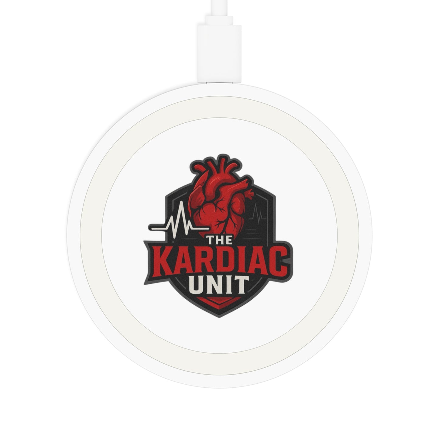 Kardiac Unit Wireless Charging Pad - Premium Fast Charger for Content Creators & Streamers
