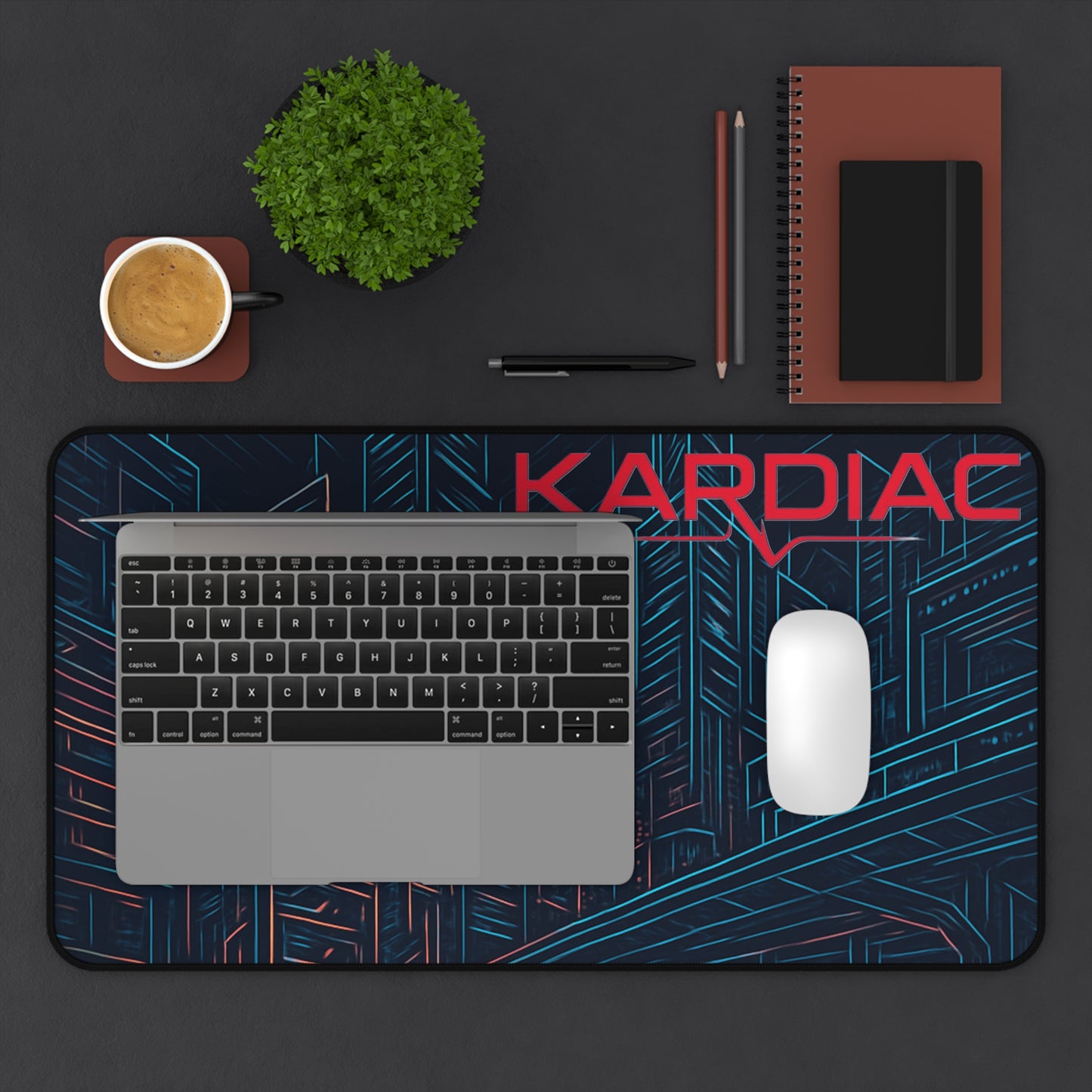 Kardiac Unit Creator Desk Mat - Premium Workspace Essential for Content Creators