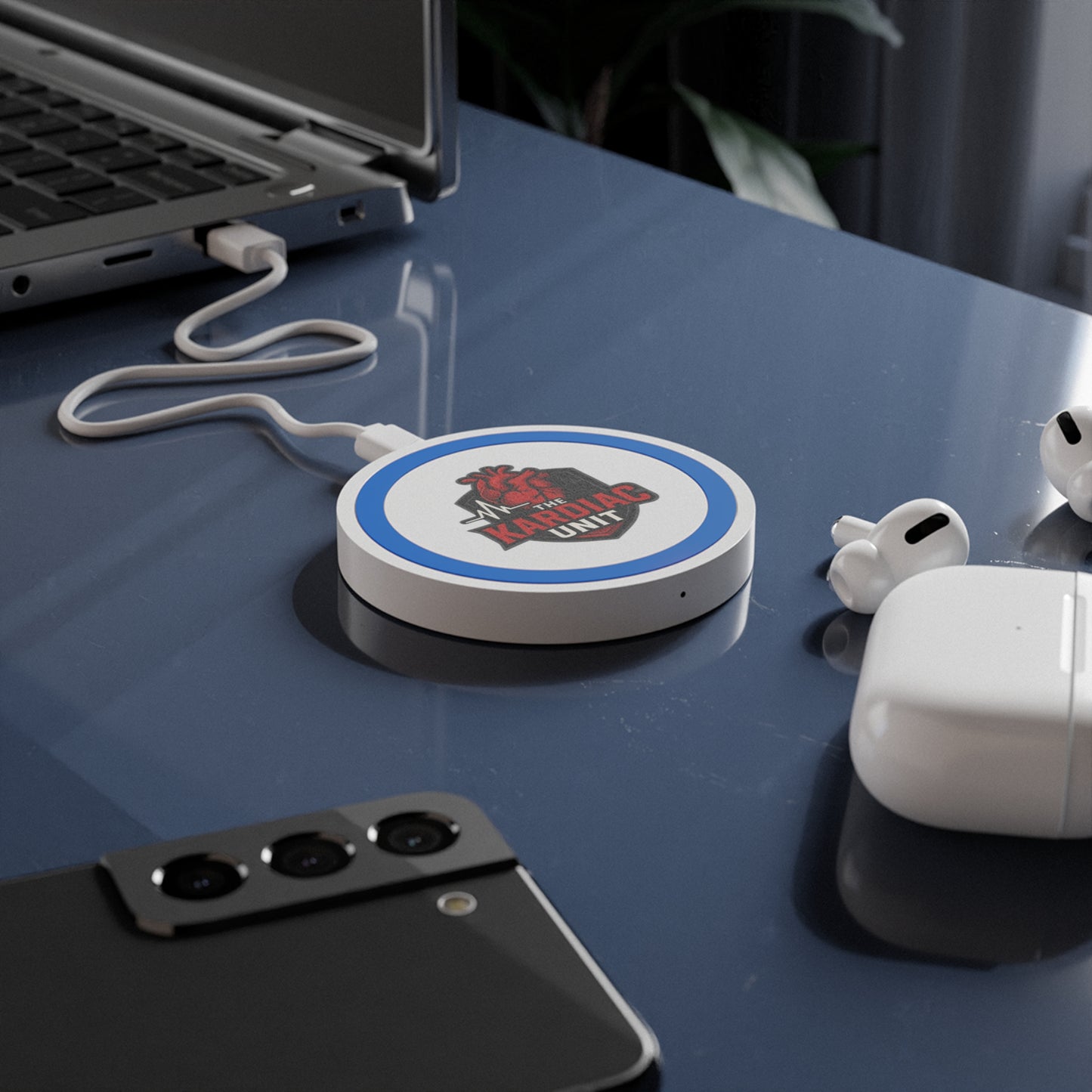Kardiac Unit Wireless Charging Pad - Premium Fast Charger for Content Creators & Streamers