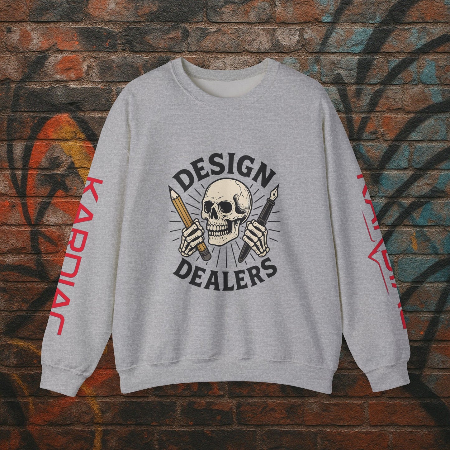 Kardiac Unit Creative Skull Sweatshirt - Premium Gaming & Streaming Apparel