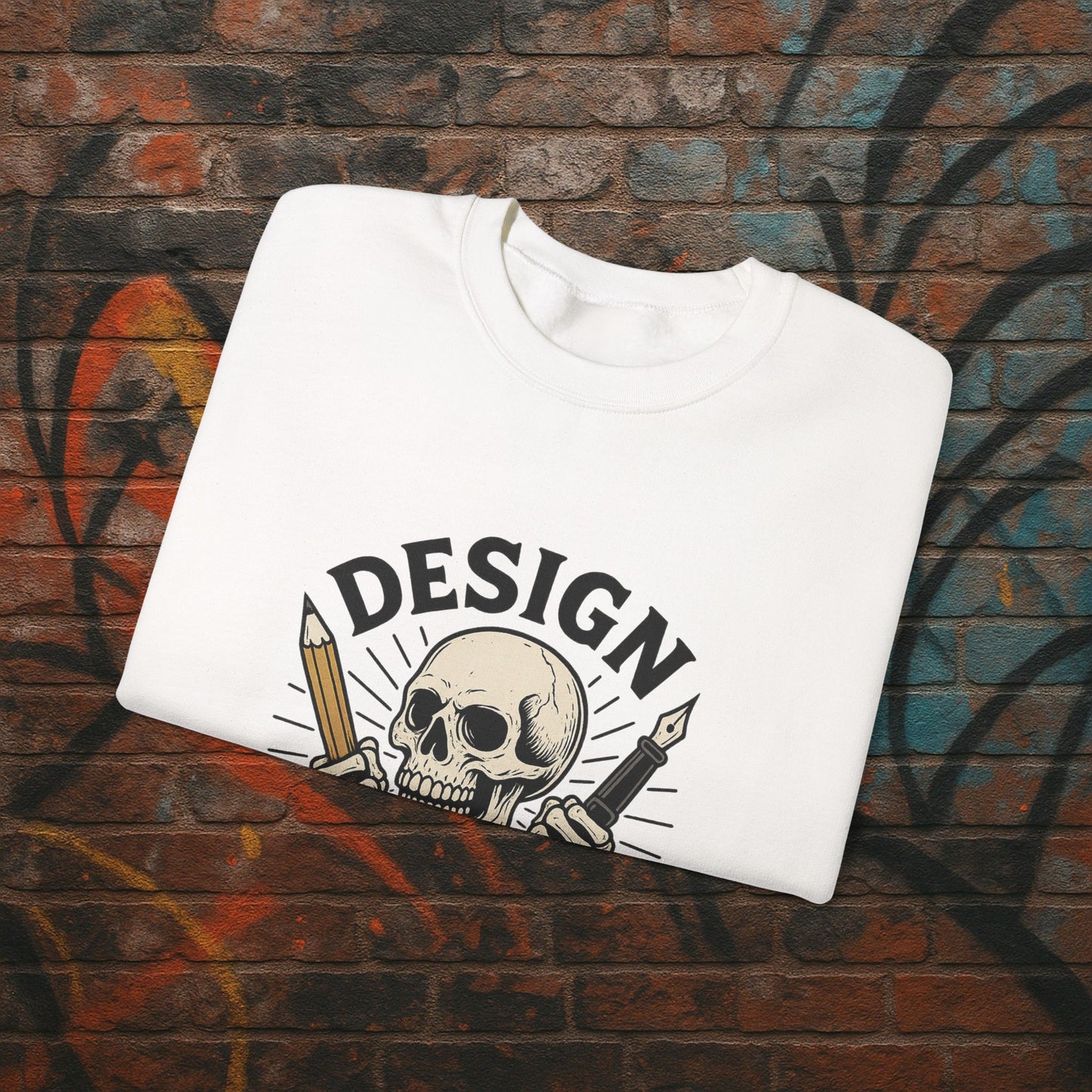 Kardiac Unit Creative Skull Sweatshirt - Premium Gaming & Streaming Apparel
