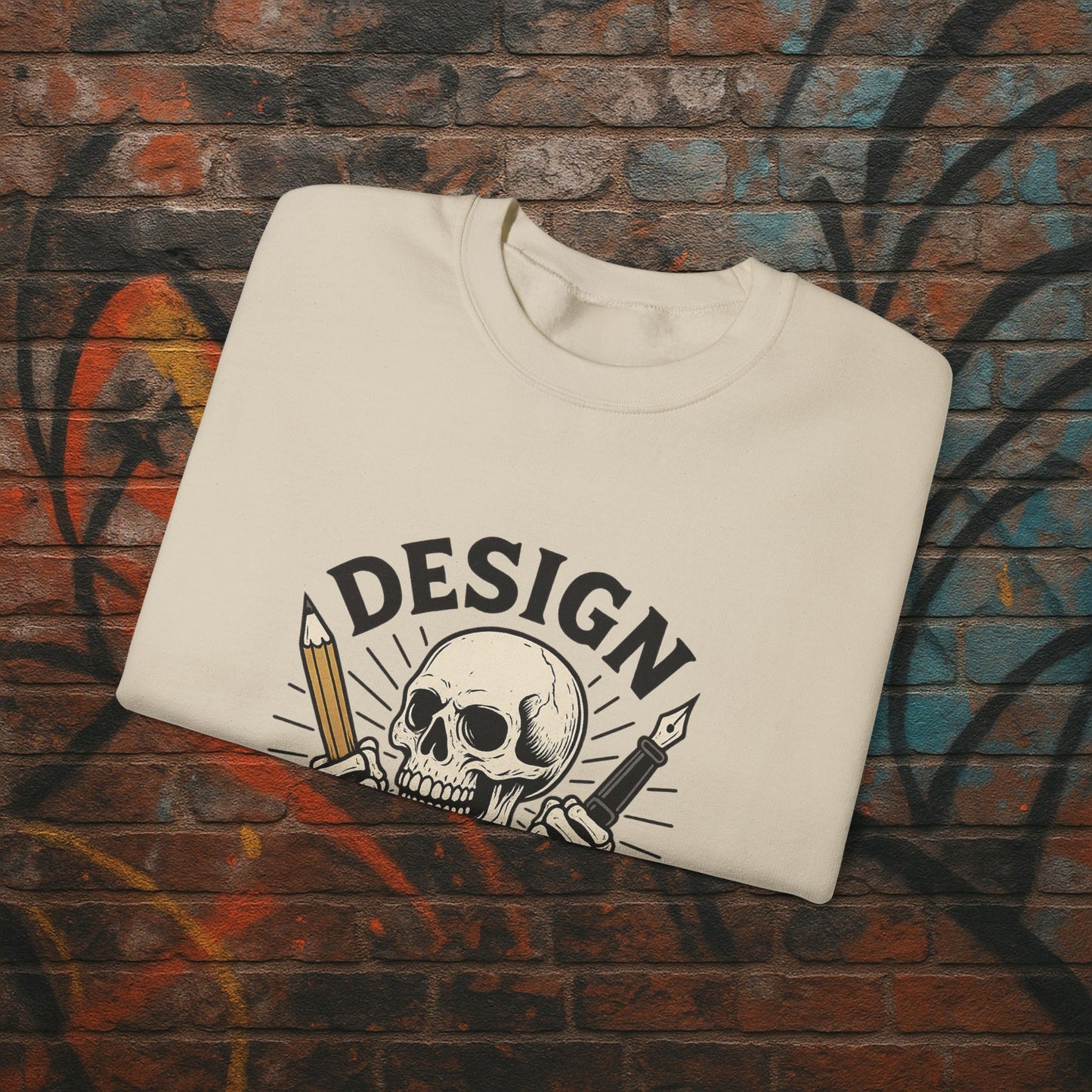 Kardiac Unit Creative Skull Sweatshirt - Premium Gaming & Streaming Apparel