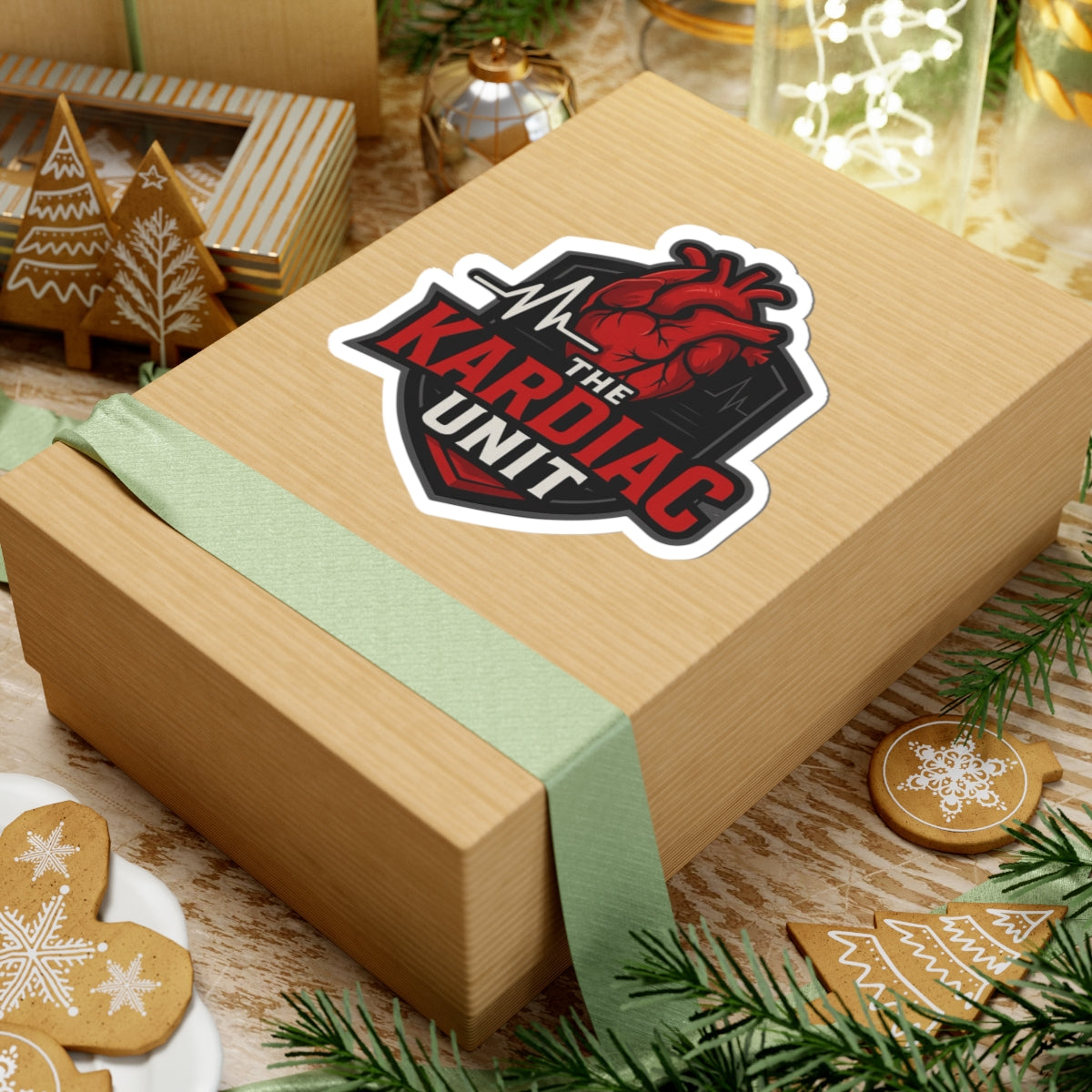 Kardiac Unit Creator Stickers - Premium Kiss-Cut Decals for Streamers & Content Creators