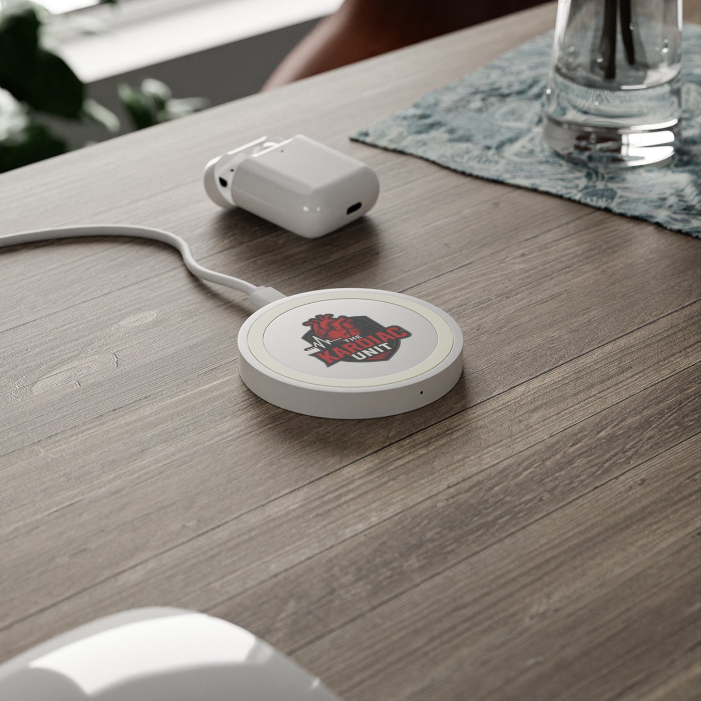 Kardiac Unit Wireless Charging Pad - Premium Fast Charger for Content Creators & Streamers