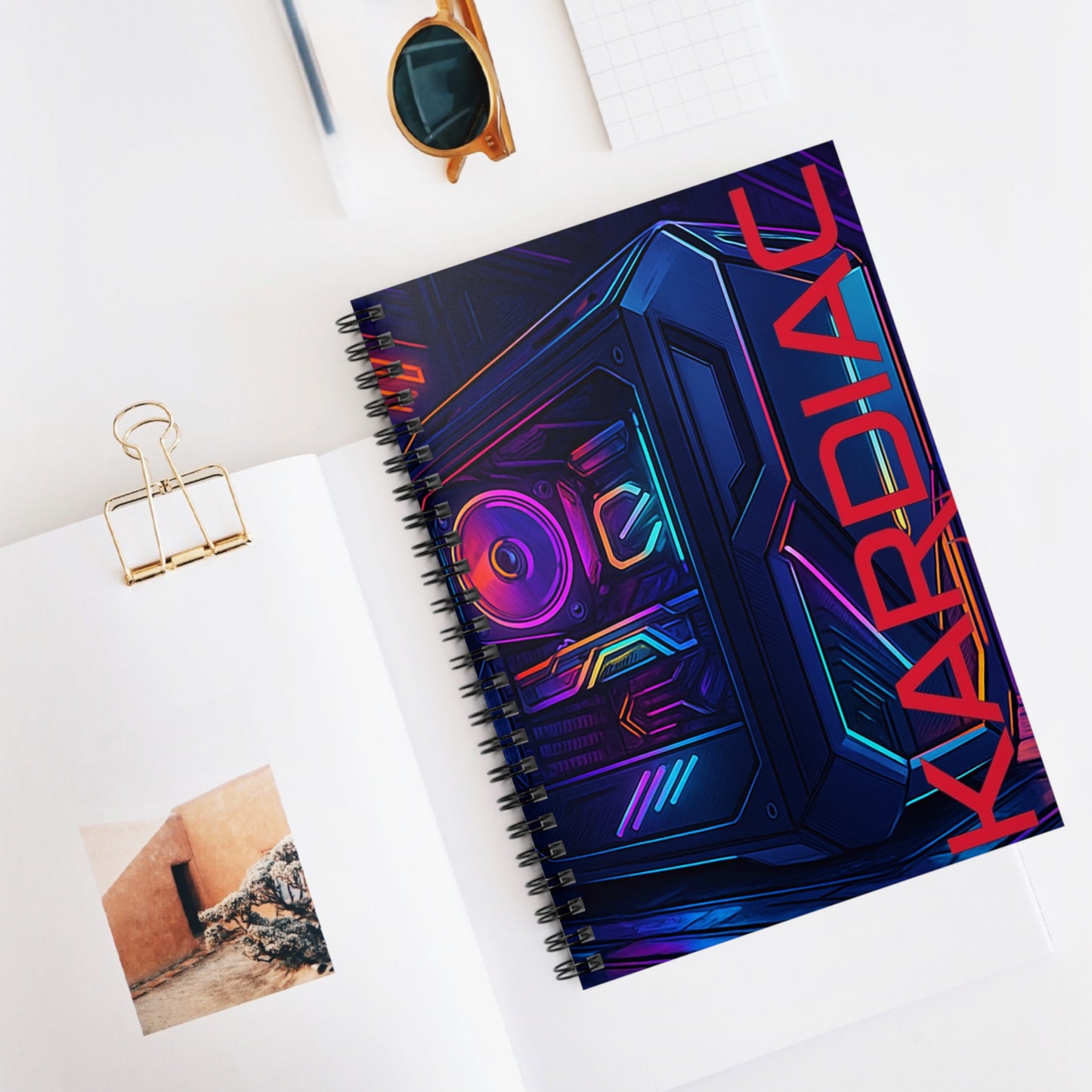 Kardiac Unit Creator Journal - Premium Spiral Notebook for Streamers & Content Creators
