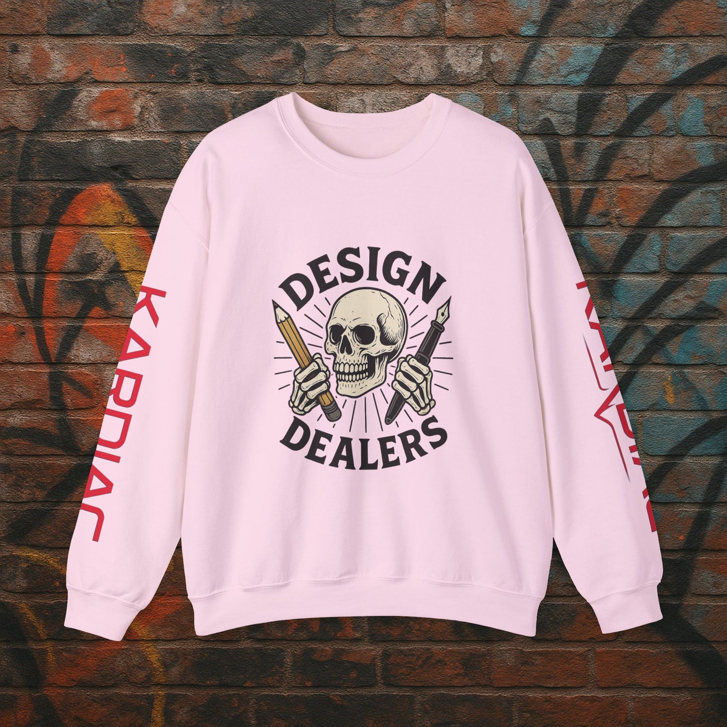 Kardiac Unit Creative Skull Sweatshirt - Premium Gaming & Streaming Apparel