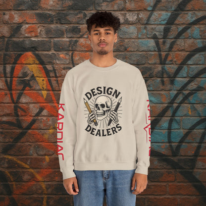 Kardiac Unit Creative Skull Sweatshirt - Premium Gaming & Streaming Apparel