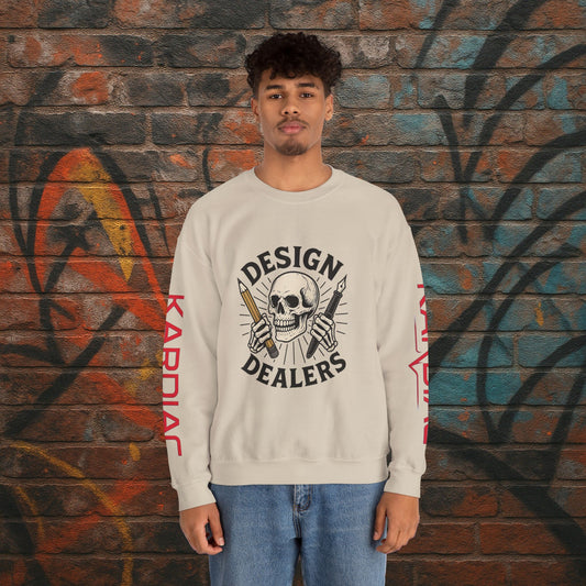 Kardiac Unit Creative Skull Sweatshirt - Premium Gaming & Streaming Apparel