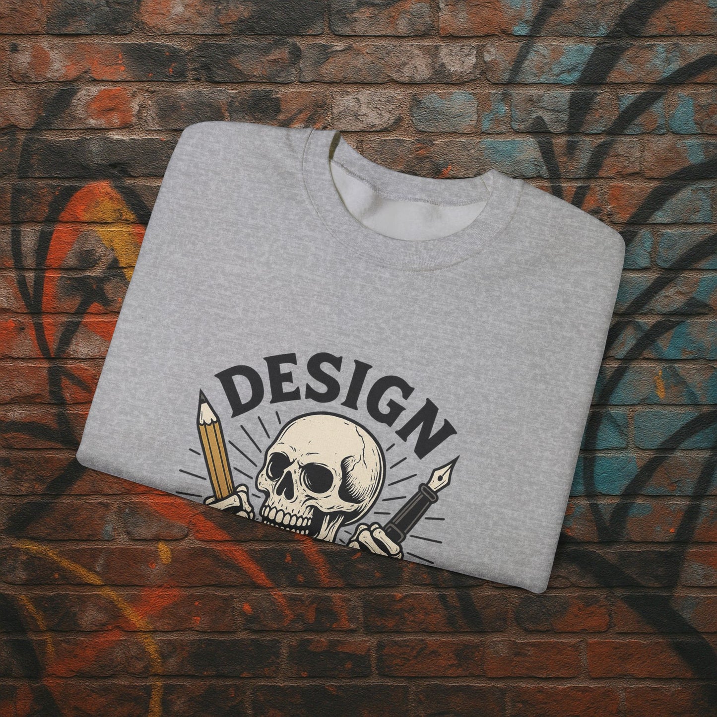 Kardiac Unit Creative Skull Sweatshirt - Premium Gaming & Streaming Apparel