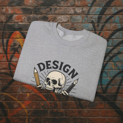 Kardiac Unit Creative Skull Sweatshirt - Premium Gaming & Streaming Apparel