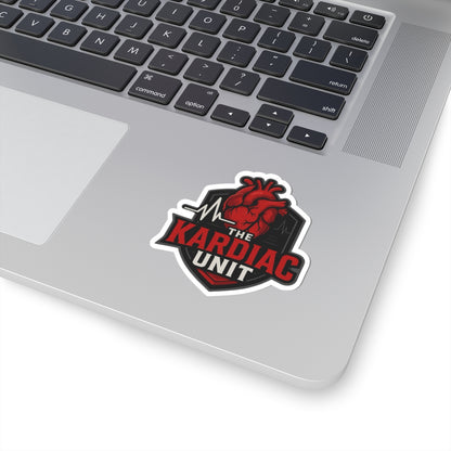 Kardiac Unit Creator Stickers - Premium Kiss-Cut Decals for Streamers & Content Creators