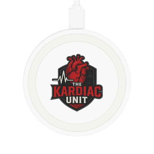 Kardiac Unit Wireless Charging Pad - Premium Fast Charger for Content Creators & Streamers