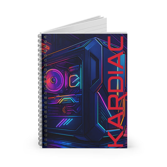 Kardiac Unit Creator Journal - Premium Spiral Notebook for Streamers & Content Creators