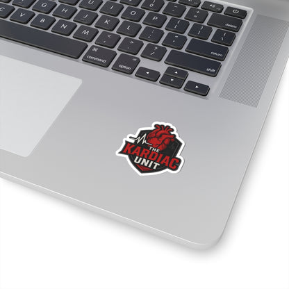 Kardiac Unit Creator Stickers - Premium Kiss-Cut Decals for Streamers & Content Creators