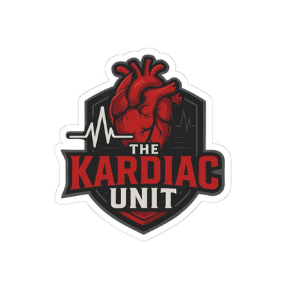 Kardiac Unit Creator Stickers - Premium Kiss-Cut Decals for Streamers & Content Creators