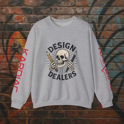 Kardiac Unit Creative Skull Sweatshirt - Premium Gaming & Streaming Apparel