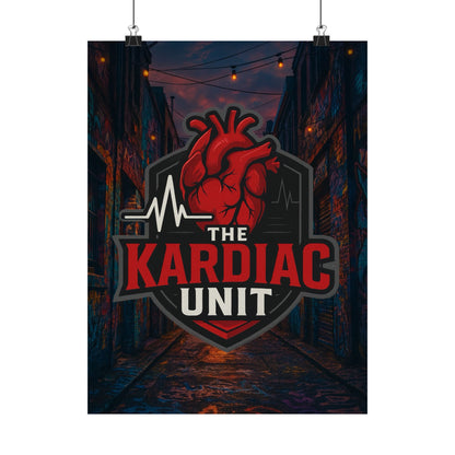 Kardiac Unit Gaming Poster - Premium Wall Art for Streamers & Content Creators