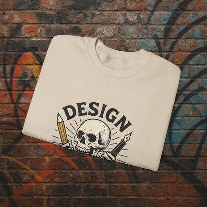 Kardiac Unit Creative Skull Sweatshirt - Premium Gaming & Streaming Apparel