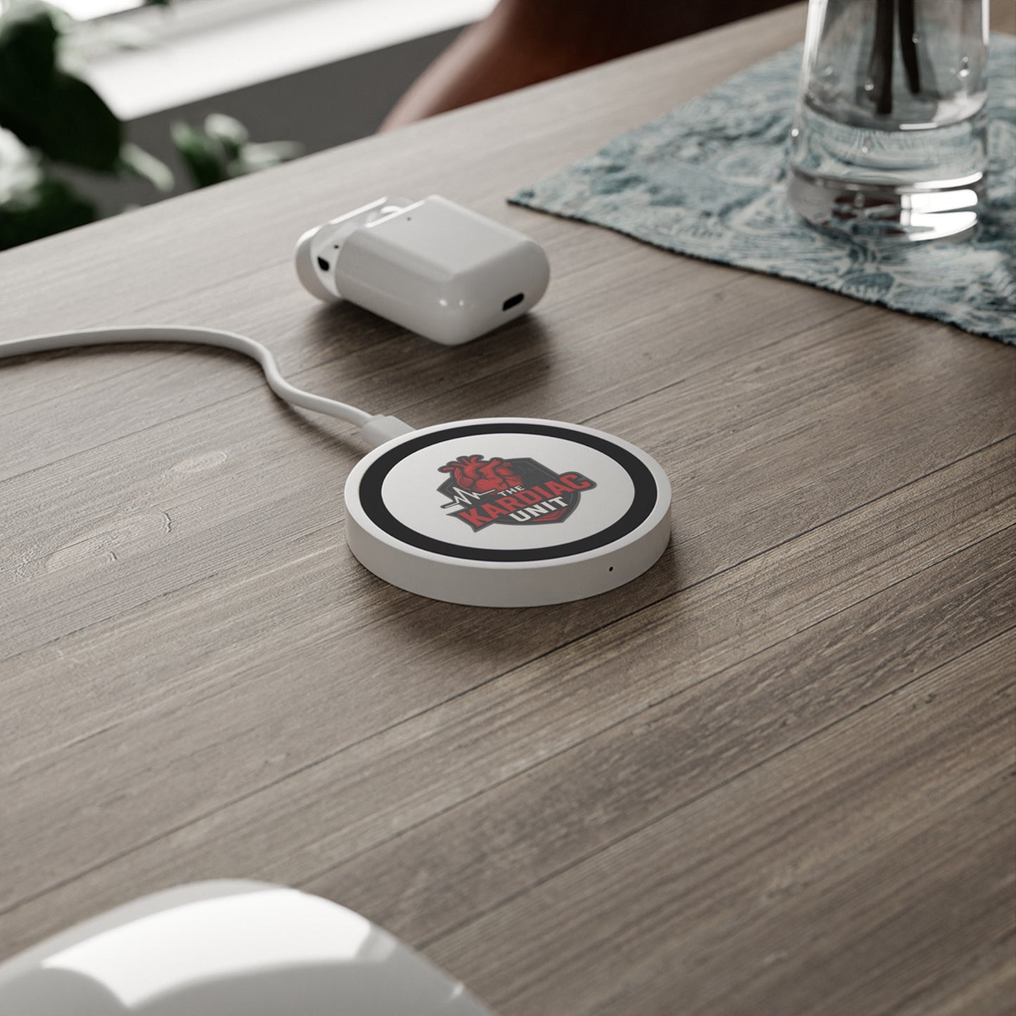 Kardiac Unit Wireless Charging Pad - Premium Fast Charger for Content Creators & Streamers