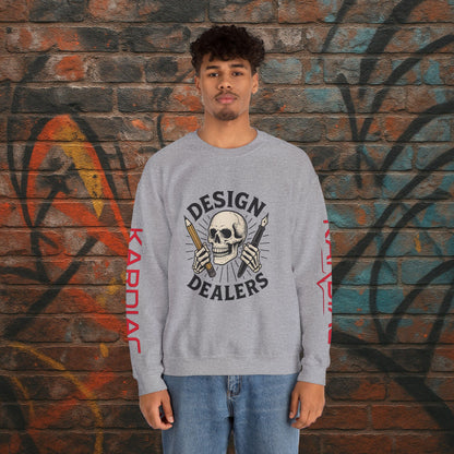 Kardiac Unit Creative Skull Sweatshirt - Premium Gaming & Streaming Apparel