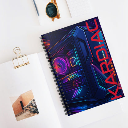 Kardiac Unit Creator Journal - Premium Spiral Notebook for Streamers & Content Creators