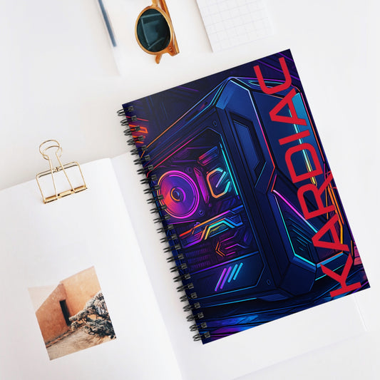 Kardiac Unit Creator Journal - Premium Spiral Notebook for Streamers & Content Creators