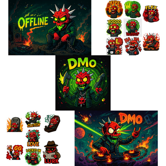Premium Creator Graphics Bundle - Logo, Banners & Emotes for Content Creators